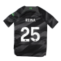 2023-2024 Liverpool Home Goalkeeper Shirt (Black) - Kids (Reina 25)
