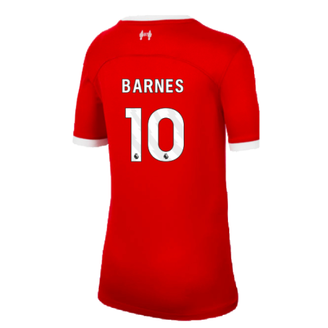 2023-2024 Liverpool Home Shirt (Kids) (Barnes 10)