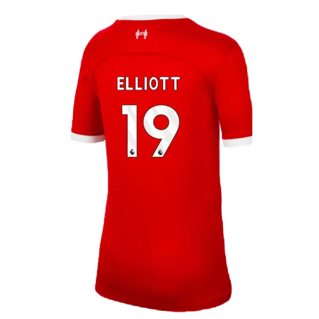 2023-2024 Liverpool Home Shirt (Kids) (Elliott 19)
