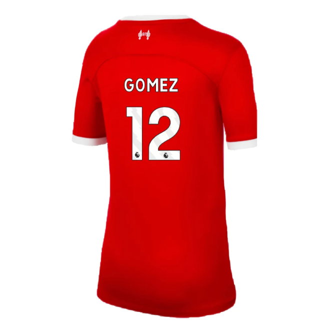 2023-2024 Liverpool Home Shirt (Kids) (Gomez 12)