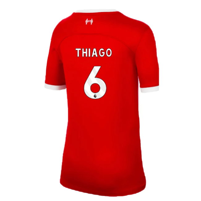 2023-2024 Liverpool Home Shirt (Kids) (Thiago 6)