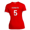 2023-2024 Liverpool Home Shirt (Ladies) (Konate 5)