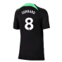 2023-2024 Liverpool Strike Dri-Fit Training Shirt (Black) (Gerrard 8)