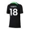 2023-2024 Liverpool Strike Dri-Fit Training Shirt (Black) - Kids (Gakpo 18)