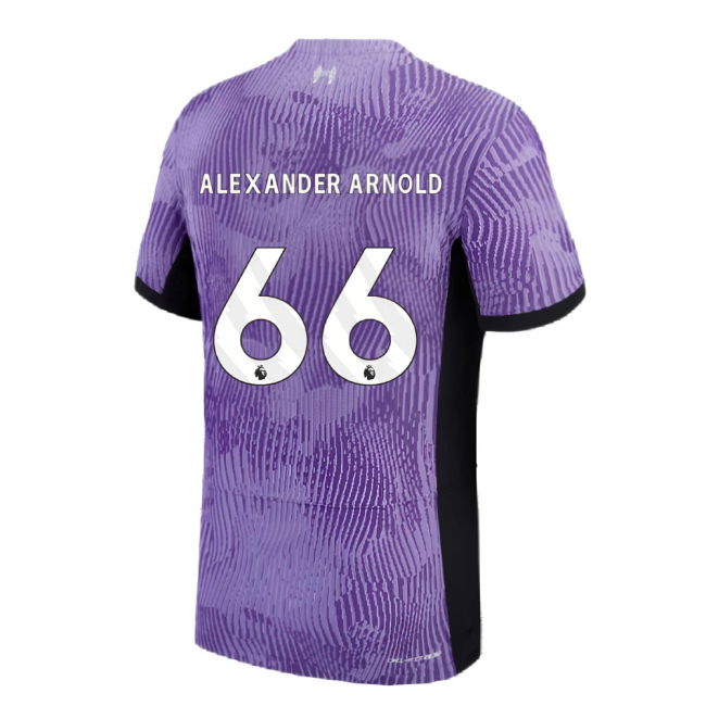 2023-2024 Liverpool Third Authentic Match Shirt (Alexander Arnold 66)
