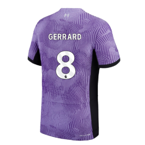 2023-2024 Liverpool Third Authentic Match Shirt (Gerrard 8)