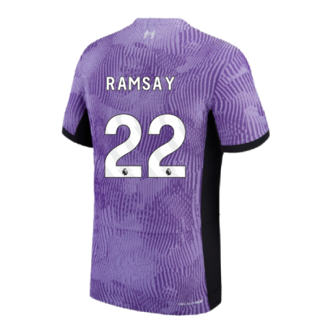 2023-2024 Liverpool Third Authentic Match Shirt (Ramsay 22)