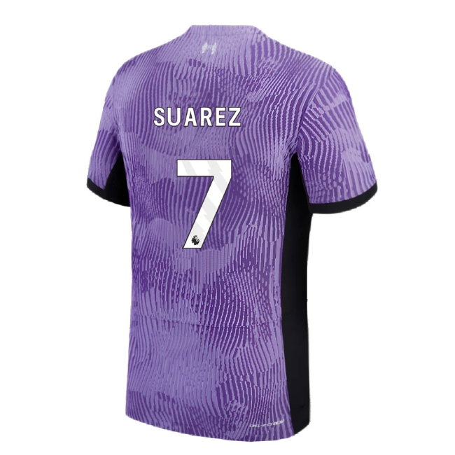 2023-2024 Liverpool Third Authentic Match Shirt (Suarez 7)