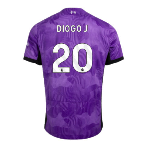2023-2024 Liverpool Third Mini Kit (Diogo J 20)