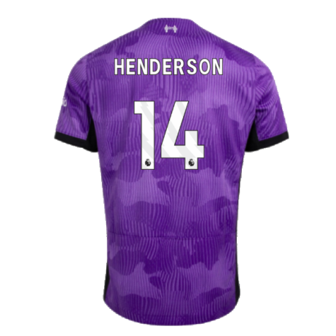 2023-2024 Liverpool Third Mini Kit (Henderson 14)