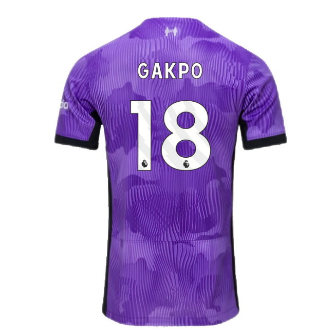 2023-2024 Liverpool Third Shirt (Kids) (Gakpo 18)