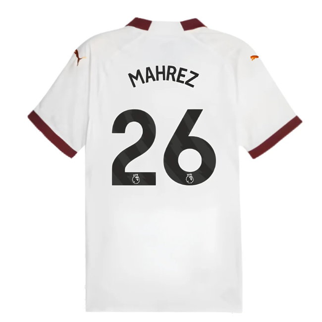 2023-2024 Man City Authentic Away Shirt (MAHREZ 26)