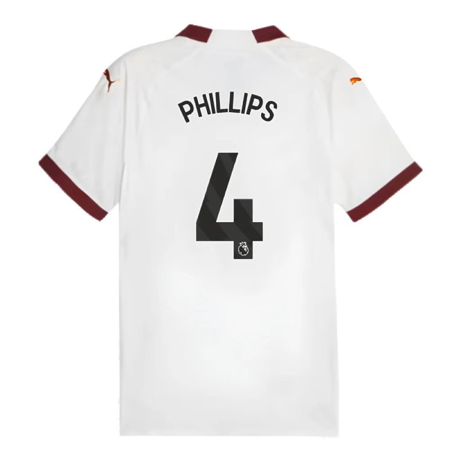 2023-2024 Man City Authentic Away Shirt (PHILLIPS 4)