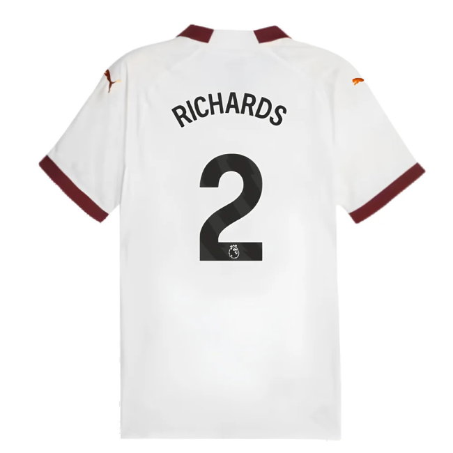 2023-2024 Man City Authentic Away Shirt (RICHARDS 2)