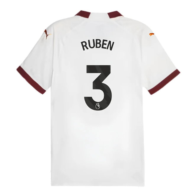 2023-2024 Man City Authentic Away Shirt (RUBEN 3)