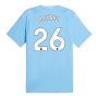2023-2024 Man City Authentic Home Shirt (MAHREZ 26)