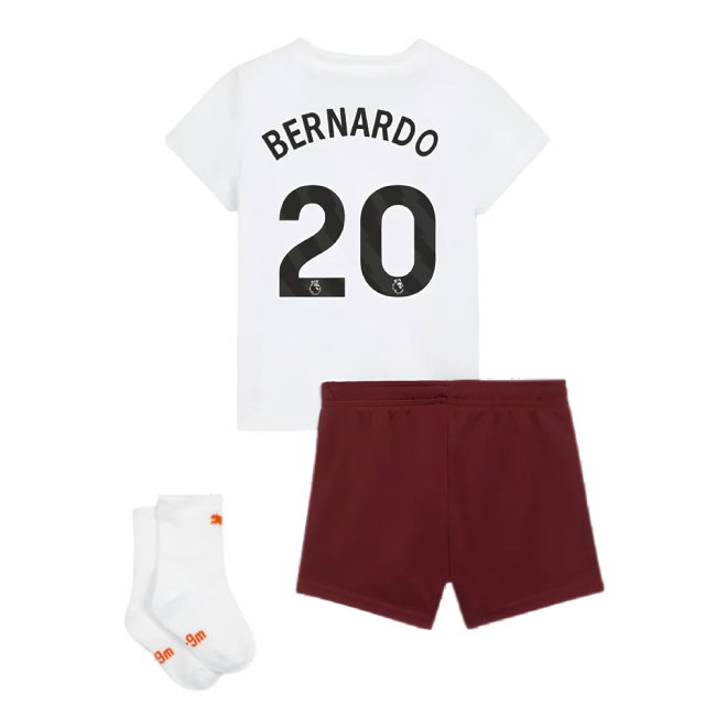 2023-2024 Man City Away Baby Kit (BERNARDO 20)