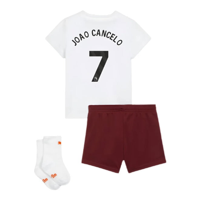 2023-2024 Man City Away Baby Kit (JOAO CANCELO 7)