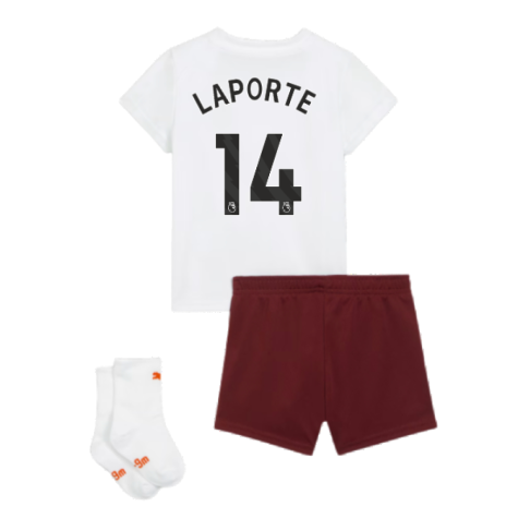 2023-2024 Man City Away Baby Kit (LAPORTE 14)