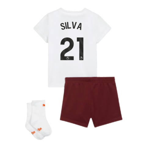 2023-2024 Man City Away Baby Kit (SILVA 21)