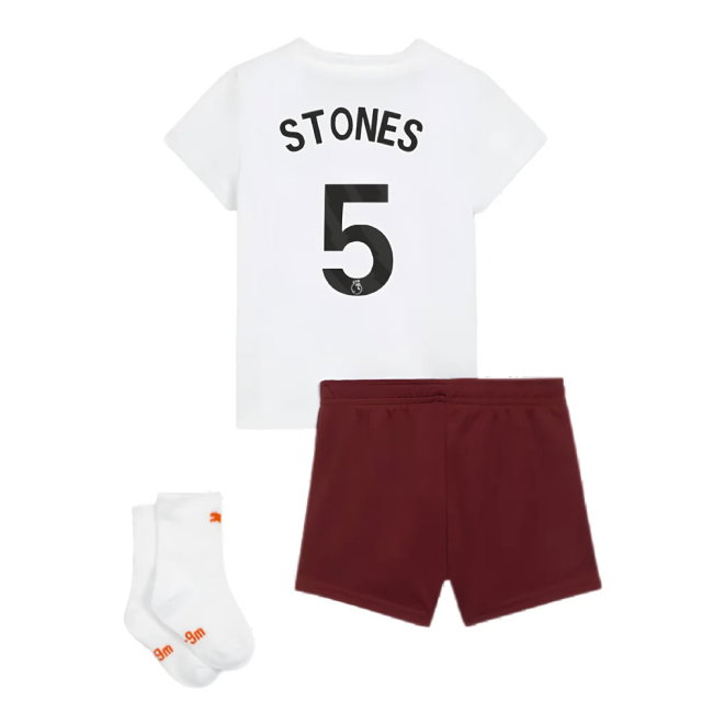 2023-2024 Man City Away Baby Kit (STONES 5)