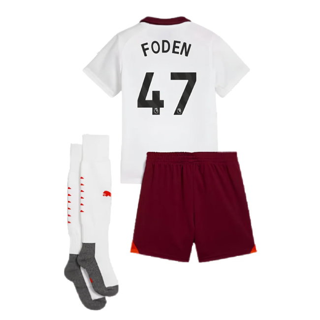 2023-2024 Man City Away Mini Kit (FODEN 47)