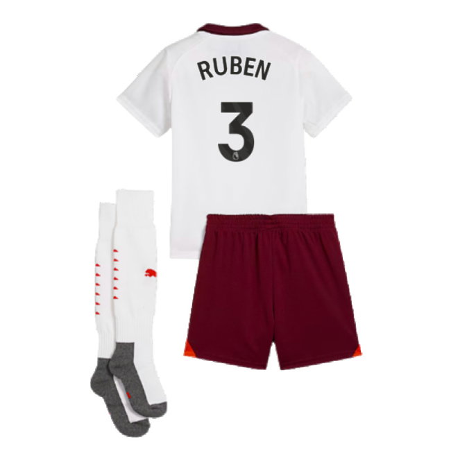 2023-2024 Man City Away Mini Kit (RUBEN 3)