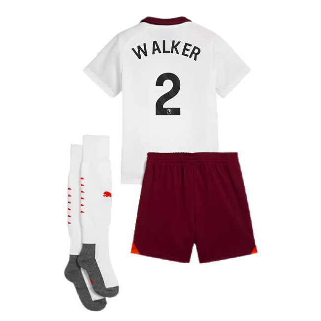 2023-2024 Man City Away Mini Kit (WALKER 2)