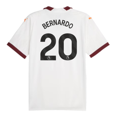 2023-2024 Man City Away Shirt (BERNARDO 20)