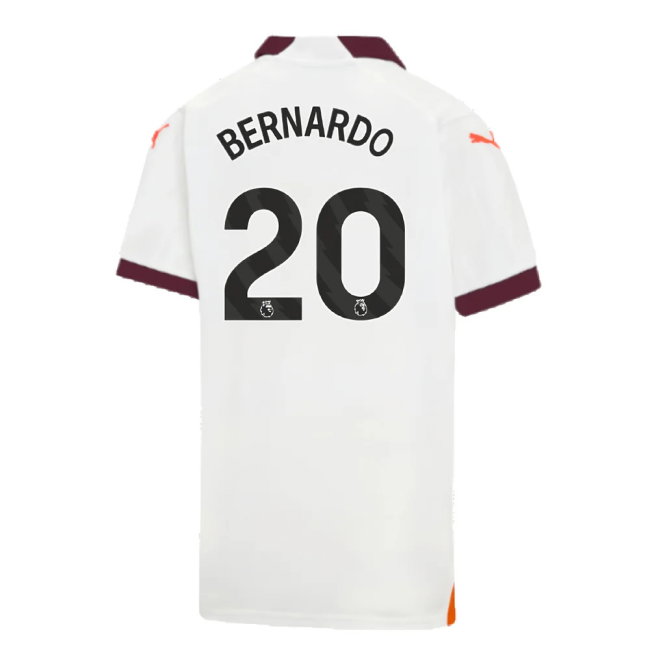 2023-2024 Man City Away Shirt (Kids) (BERNARDO 20)
