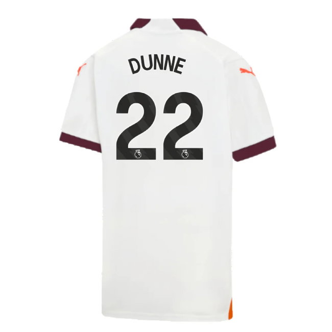 2023-2024 Man City Away Shirt (Kids) (DUNNE 22)