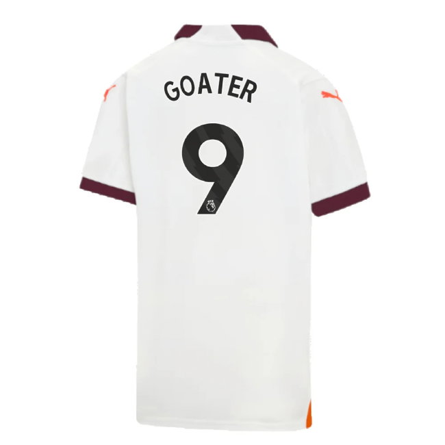2023-2024 Man City Away Shirt (Kids) (GOATER 9)