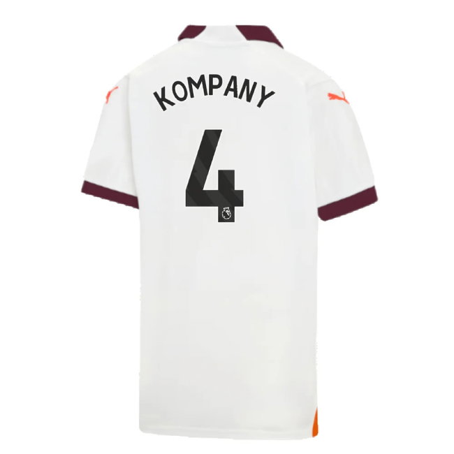 2023-2024 Man City Away Shirt (Kids) (KOMPANY 4)