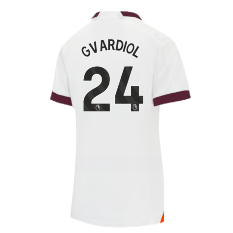 2023-2024 Man City Away Shirt (Ladies) (Gvardiol 24)