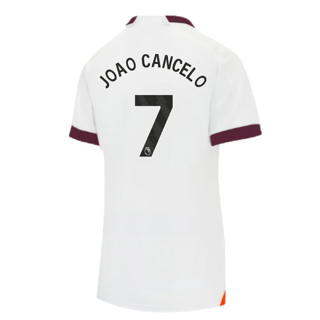 2023-2024 Man City Away Shirt (Ladies) (JOAO CANCELO 7)