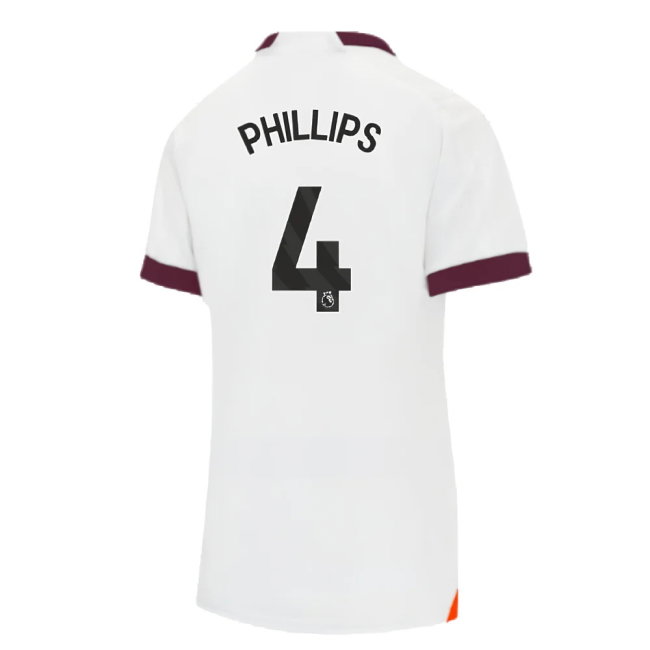 2023-2024 Man City Away Shirt (Ladies) (PHILLIPS 4)