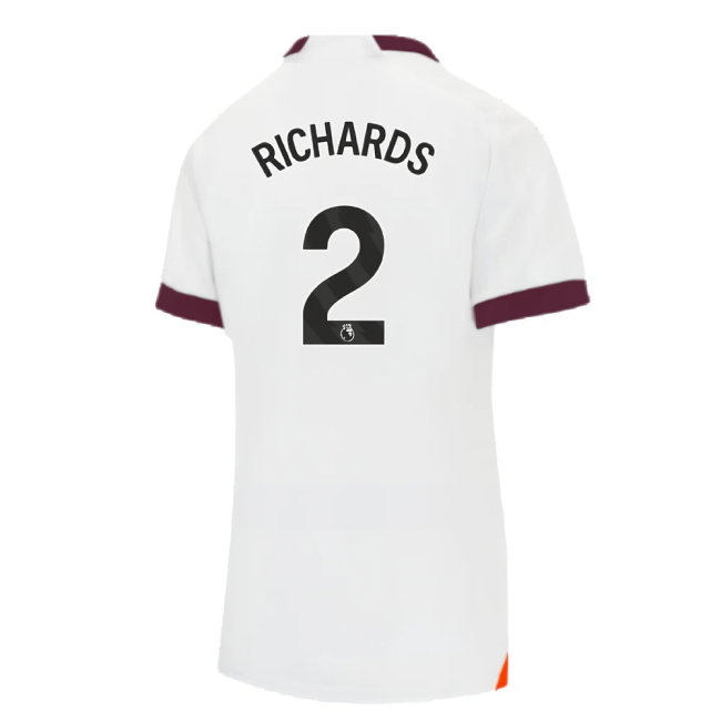 2023-2024 Man City Away Shirt (Ladies) (RICHARDS 2)