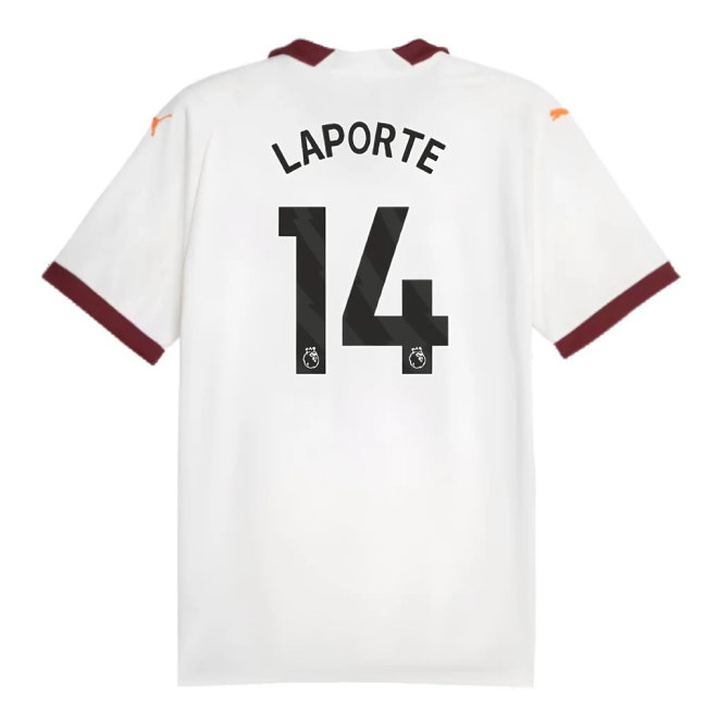 2023-2024 Man City Away Shirt (LAPORTE 14)
