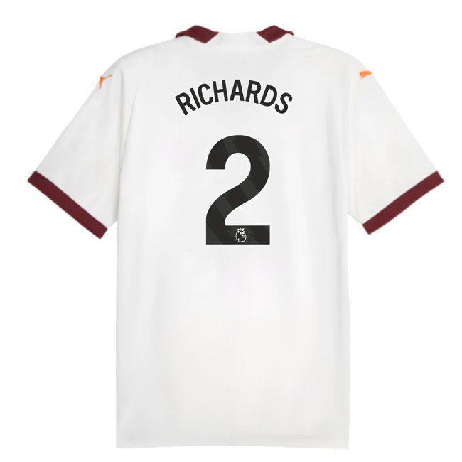 2023-2024 Man City Away Shirt (RICHARDS 2)