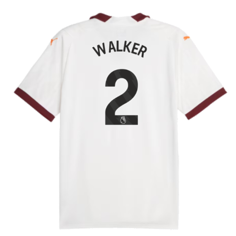 2023-2024 Man City Away Shirt (WALKER 2)