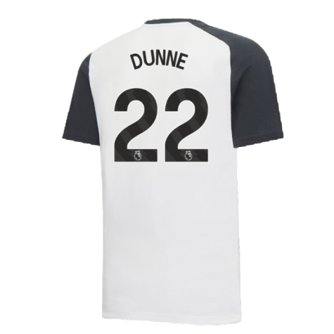 2023-2024 Man City Casuals Tee (White) (DUNNE 22)