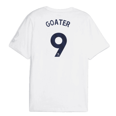 2023-2024 Man City FtblCore Graphic Tee (White) (GOATER 9)