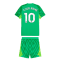 2023-2024 Man City Goalkeeper Mini Kit (Green) (Your Name)