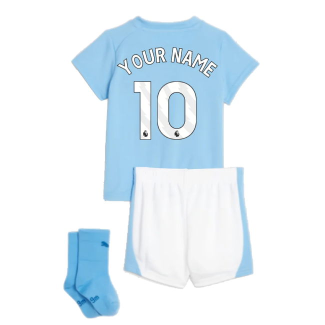 2023-2024 Man City Home Baby Kit (Your Name)