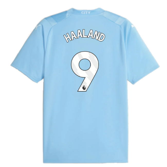 2023-2024 Man City Home Shirt (HAALAND 9)
