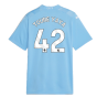 2023-2024 Man City Home Shirt (Kids) (TOURE YAYA 42)