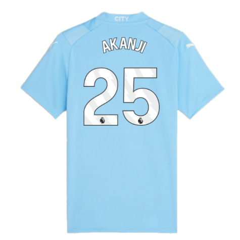 2023-2024 Man City Home Shirt (Ladies) (AKANJI 25)