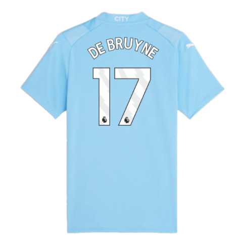 2023-2024 Man City Home Shirt (Ladies) (DE BRUYNE 17)