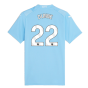 2023-2024 Man City Home Shirt (Ladies) (DUNNE 22)