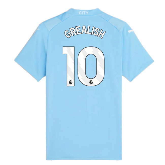 2023-2024 Man City Home Shirt (Ladies) (GREALISH 10)